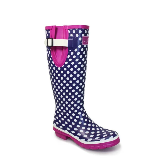 unnamed-file-2163.jpg Lunar Adjustable Rubber Purple Polka Dot Wellington Boots -Lunar Shop unnamed file 2163