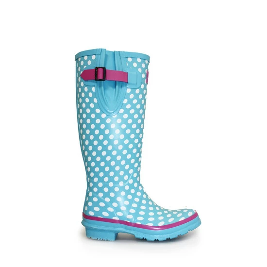 unnamed-file-2181.jpg Lunar Adjustable Rubber Pale Blue Polka Dot Wellington Boots -Lunar Shop unnamed file 2181