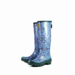 Lunar Blue Paisley LLB Wellies -Lunar Shop unnamed file 2218