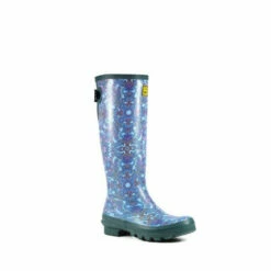 Lunar Blue Paisley LLB Wellies -Lunar Shop unnamed file 2224