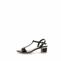 Lunar Black Blaze T Bar Sandals