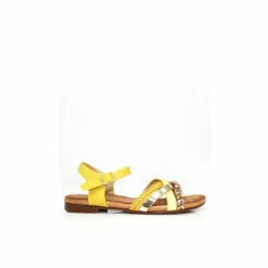 Lunar Yellow Louisa Multi Cross Strap Sandals -Lunar Shop unnamed file 292