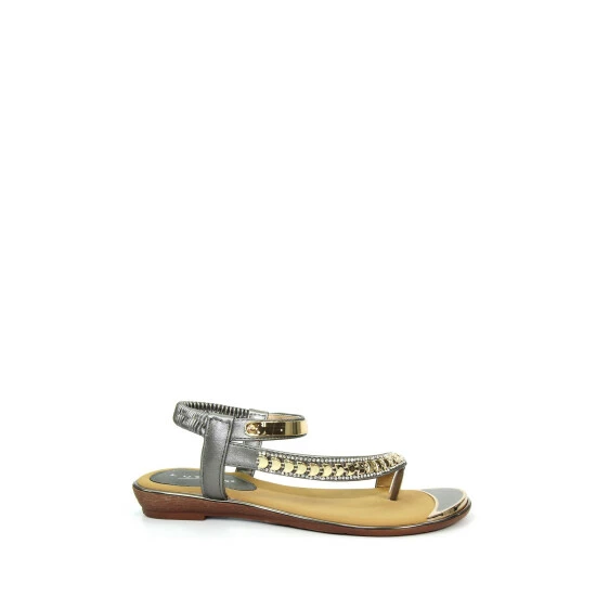 Lunar Pewter Grey Asia Gemstone Sandals 3 Lunar Pewter Grey Asia Gemstone Sandals