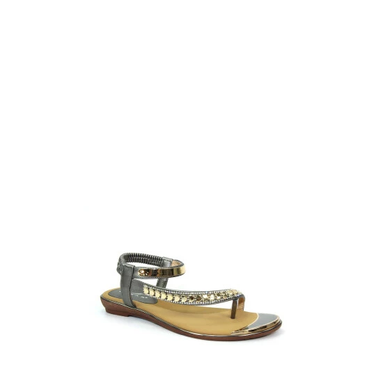 Lunar Pewter Grey Asia Gemstone Sandals 4 Lunar Pewter Grey Asia Gemstone Sandals - Image 2