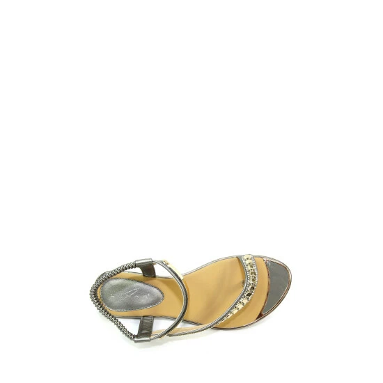 Lunar Pewter Grey Asia Gemstone Sandals 5 Lunar Pewter Grey Asia Gemstone Sandals - Image 3