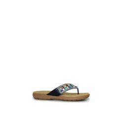 Lunar Abigail Black Toe Post Sandals -Lunar Shop unnamed file 348