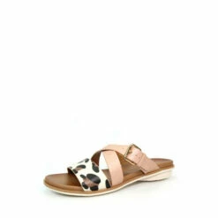 Lunar Pink Josie Leopard Strappy Sandals -Lunar Shop unnamed file 370