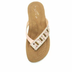 Lunar Pink Ariel Toe Post Mule Sandals -Lunar Shop unnamed file 399