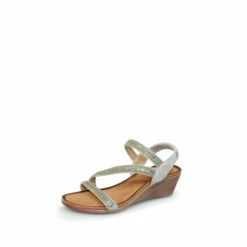 Lunar Grey Sofia Embellished Wedge Sandals -Lunar Shop unnamed file 459
