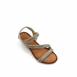 Lunar Grey Sofia Embellished Wedge Sandals -Lunar Shop unnamed file 460