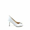 Lunar Valerie Silver Peep Toe Courts -Lunar Shop unnamed file 525