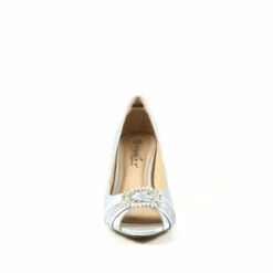 Lunar Valerie Silver Peep Toe Courts -Lunar Shop unnamed file 527