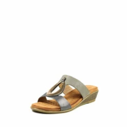 Lunar Natural Pewter Pennita Pewter Sandals -Lunar Shop unnamed file 549