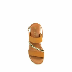 Lunar Brown Jessica Wedge Sandals 4 Lunar Brown Jessica Wedge Sandals -Lunar Shop unnamed file 575