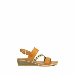 Lunar Brown Jessica Wedge Sandals 5 Lunar Brown Jessica Wedge Sandals -Lunar Shop unnamed file 576