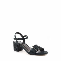 Lunar Trixabel Peep Toe Black Slingback Sandals -Lunar Shop unnamed file 595