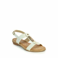 Lunar White Adora Slingback Sandals