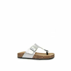 Lunar Silver Honor Metallic Toe Post Mule Sandals 6 Lunar Silver Honor Metallic Toe Post Mule Sandals -Lunar Shop unnamed file 643