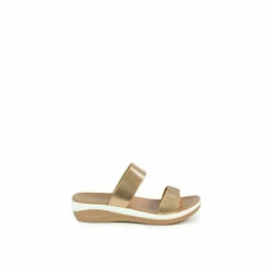 Lunar Gold Carman Bronze Mule Sandals -Lunar Shop unnamed file 718