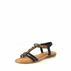 Lunar Black Brony Sandals -Lunar Shop unnamed file 799