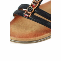 Lunar Black Brony Sandals -Lunar Shop unnamed file 804