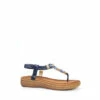 Lunar Blue Acorn Glitzy Toe Post Sandals -Lunar Shop unnamed file 822
