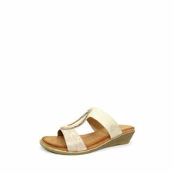 Lunar Beige Pennita Low Wedge Sandals 4 Lunar Beige Pennita Low Wedge Sandals -Lunar Shop unnamed file 832