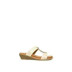 Lunar Beige Pennita Low Wedge Sandals 7 Lunar Beige Pennita Low Wedge Sandals -Lunar Shop unnamed file 835