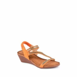 Lunar Sofia Cross-Strap Sandals