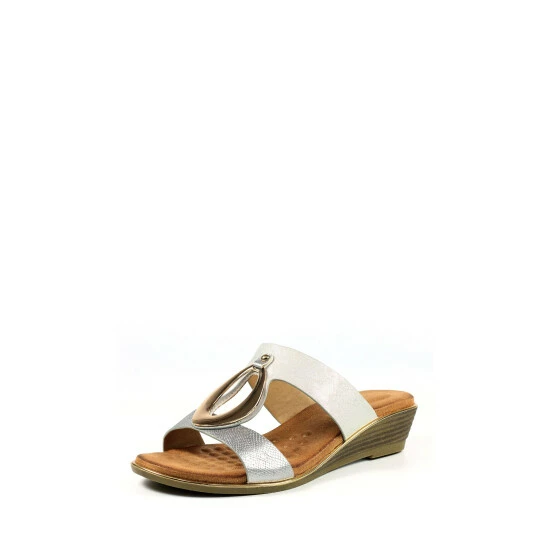 Lunar Silver Pennita Sandals 5 Lunar Silver Pennita Sandals - Image 3