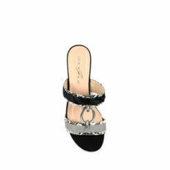 Lunar Black Fleur Sandals -Lunar Shop unnamed file 896