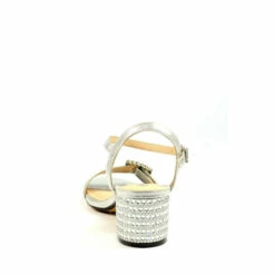 Lunar Silver Trixabel Peep Toe Slingback Sandals -Lunar Shop unnamed file 903