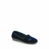 Lunar Blue Butterfly Slippers