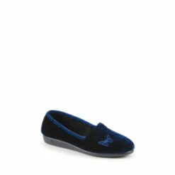 Lunar Blue Butterfly Slippers