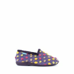 Lunar Purple Helix With Multi Spots Slippers -Lunar Shop unnamed file 959