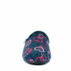 Lunar Blue Heart Mule Slippers -Lunar Shop unnamed file 962