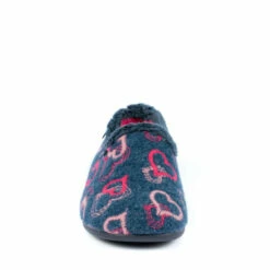 Lunar Blue Heart Full Slippers -Lunar Shop unnamed file 984