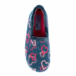 Lunar Blue Heart Full Slippers -Lunar Shop unnamed file 985