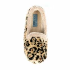 Lunar Beige Samba Ocelot Full Slippers -Lunar Shop unnamed file 990