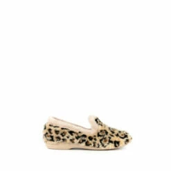 Lunar Beige Samba Ocelot Full Slippers -Lunar Shop unnamed file 991